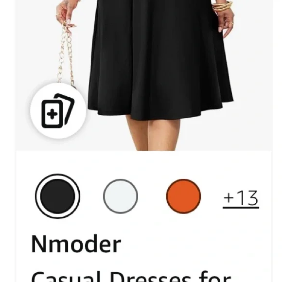 Black Asymmetrical A-Line Cocktail Dress with V-Neck - Picture 8 of 10